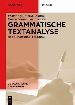 Grammatische Textanalyse von De Gruyter