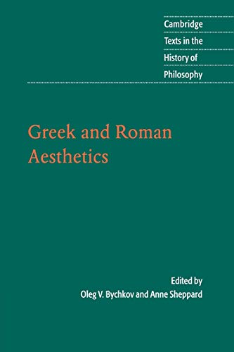 Greek and Roman Aesthetics (Cambridge Texts in the History of Philosophy)