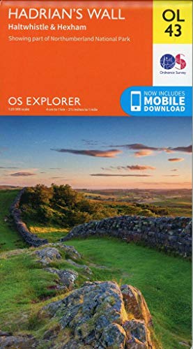 Ordnance Survey GB Explorer Map Blatt OL43: Haltwhistle & Hexham (OS Explorer) von ORDNANCE SURVEY