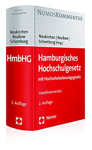 Hamburgisches Hochschulgesetz: mit Hochschulzulassungsgesetz von Nomos Verlagsges.MBH + Co