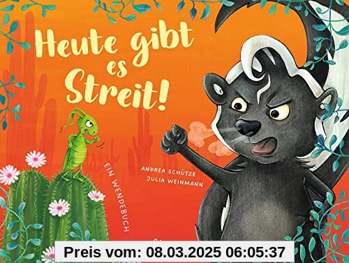 Heute gibt es Streit! Vertragen find ich gut!: Ein Wendebuch übers Streiten und wieder Vertragen für Kinder ab 4 Jahren (Mein Gefühl - Dein Gefühl)