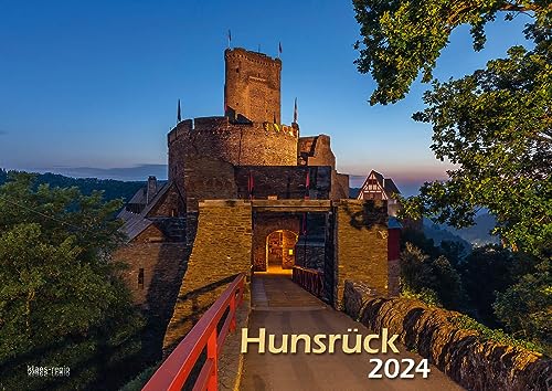 Hunsrück 2024 Bildkalender A3 quer, spiralgebunden