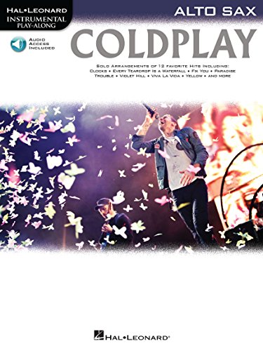 Instrumental Play-Along: Coldplay (Alto Saxophone): Play-Along, CD für Alt-Saxophon (Hal Leonard Instrumental Play-along)