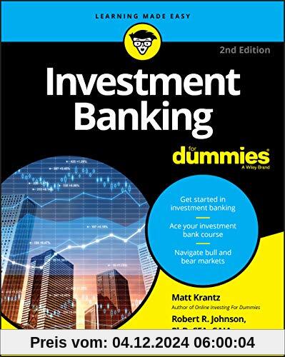 Investment Banking For Dummies (For Dummies (Business & Personal Finance))