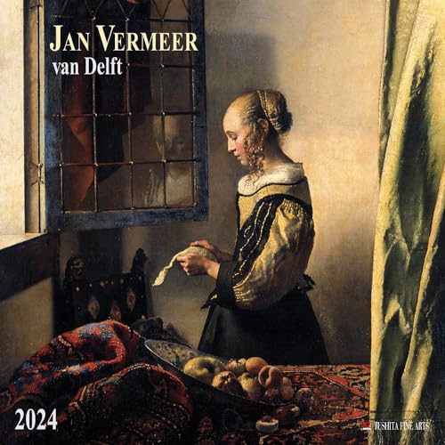 Jan Vermeer van Delft 2024: Kalender 2024 (Tushita Fine Arts) von Tushita PaperArt
