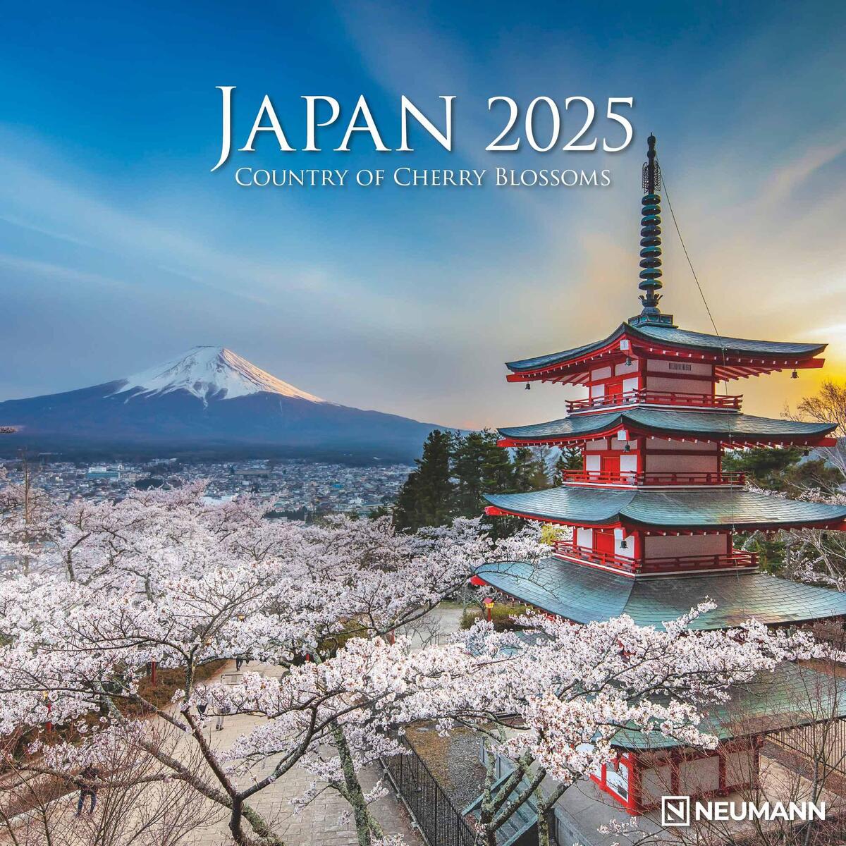 Japan 2025 - Wand-Kalender - Broschüren-Kalender - 30x30 - 30x60 geöffnet - Reis... von Neumann Verlage GmbH & Co