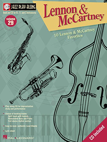 Jazz Play Along: Volume 29 - Lennon And McCartney (Book, CD): Play-Along, CD für Ensemble (Jazz Play Along Series): 10 Lennon & McCartney Favorites
