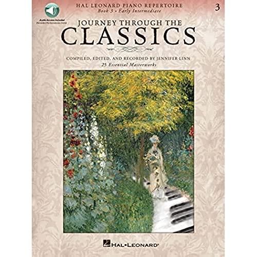 Journey Through The Classics 3: Noten, Sammelband für Klavier (Hal Leonard Piano Repertoire, Band 3): Early Intermediate (Hal Leonard Piano Repertoire, 3)