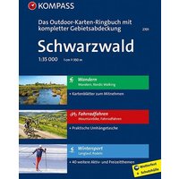 KOMPASS Outdoor-Karte Ringbuch Schwarzwald 1:35.000