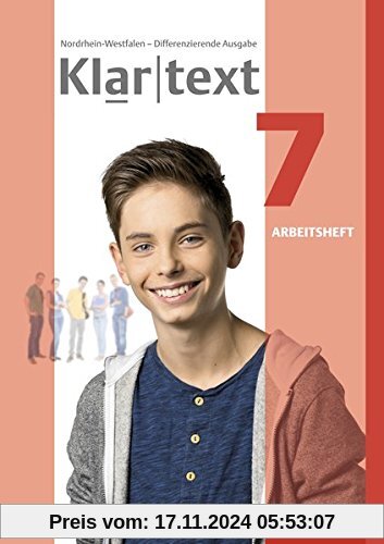 Klartext - Differenzierende Ausgabe 2014 für Nordrhein-Westfalen: Arbeitsheft 7