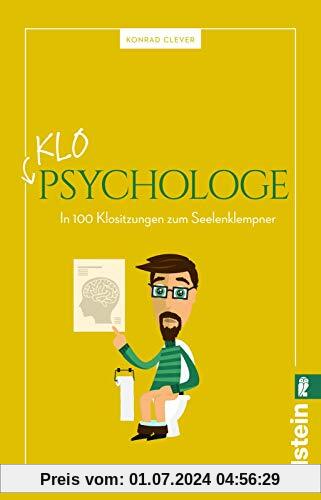 Klo-Psychologe: In 100 Sitzungen zum Seelenklempner