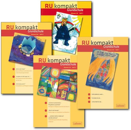 Kombi-Paket: RU kompakt Grundschule: 4 Bände von Calwer