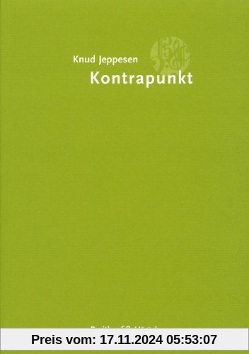 Kontrapunkt - Lehrbuch der klassischen Vokalpolyphonie (BV 3)