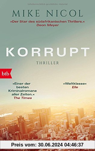 Korrupt: Thriller (Die Kapstadt-Serie, Band 2)