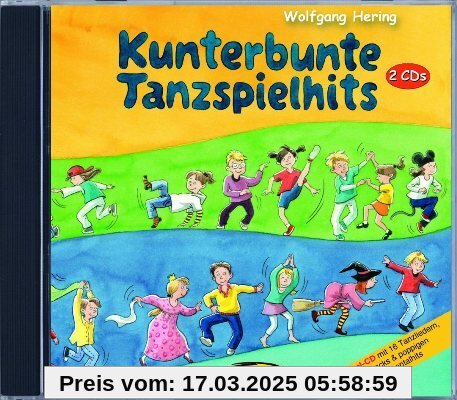 Kunterbunte Tanzspielhits - Doppel-CD: Doppel-CD mit 16 Tanzliedern, Playbacks & poppigen Instrumentalhits