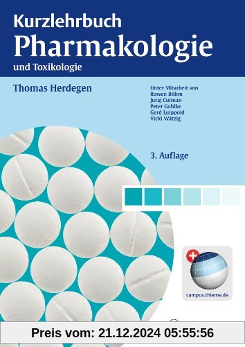 Kurzlehrbuch Pharmakologie und Toxikologie