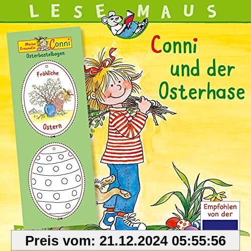 LESEMAUS 77: Conni und der Osterhase: Mit buntem Oster-Anhänger (77)