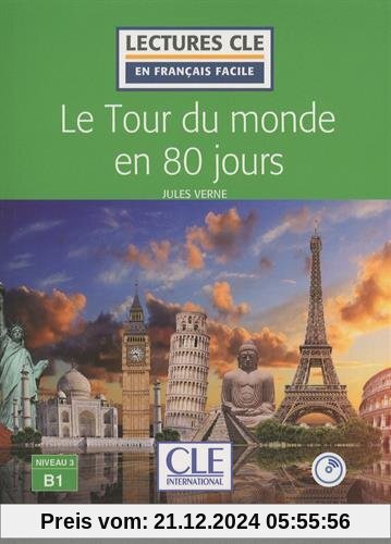 Le Tour du Monde en 80 Jours Fle Lecture + CD Audio 2ed