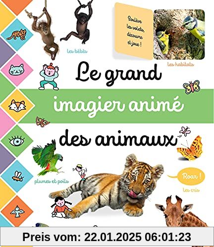 Le grand imagier animé des animaux