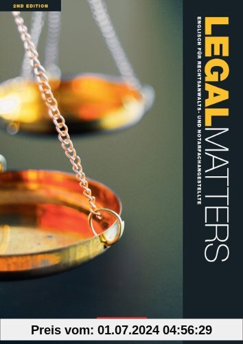 Legal Matters - Second Edition: B1 - Schülerbuch