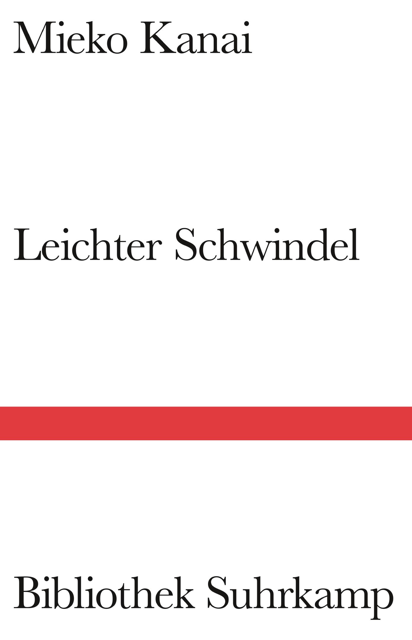 Leichter Schwindel von Suhrkamp Verlag