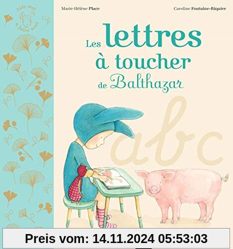 Les lettres à toucher de Balthazar - Pédagogie Montessori