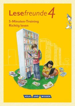 Lesefreunde. 4. Schuljahr - 5-Minuten-Training "Richtig lesen" - Östliche Bundesländer und Berlin von Cornelsen Verlag