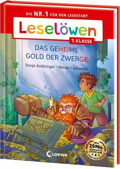 Leselöwen 1. Klasse - Das geheime Gold der Zwerge (Großbuchstabenausgabe) von Loewe / Loewe Verlag