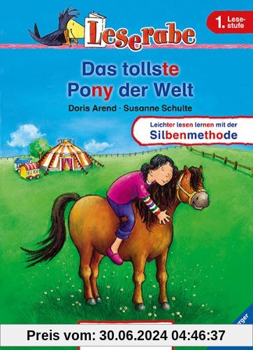 Leserabe - Das tollste Pony der Welt: Band 1, Lesestufe 1
