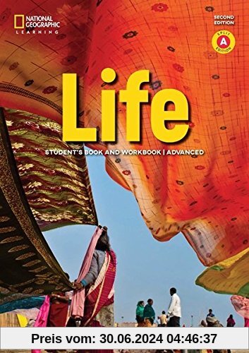 Life - Second Edition: C1.1/C1.2: Advanced - Student's Book and Workbook (Combo Split Edition A) + Audio-CD + App: Unit 1-6