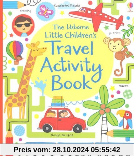 Little Children's Travel Activity Book