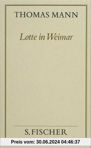 Lotte in Weimar: Roman