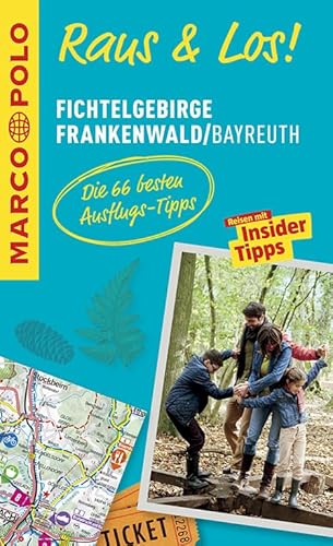 MARCO POLO Raus & Los! Fichtelgebirge, Frankenwald, Bayreuth: Das Package für unterwegs: Der Erlebnisführer mit großer Erlebniskarte