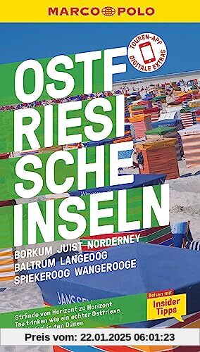 MARCO POLO Reiseführer Ostfriesische Inseln, Baltrum, Borkum, Juist, Langeoog, Norderney, Spiekeroog, Wangerooge: Reisen mit Insider-Tipps. Inkl. kostenloser Touren-App