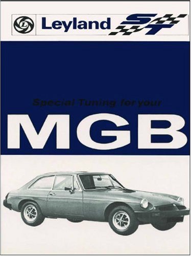 MG MGB Tourer and GT Tuning: Owners' Handbook von Brooklands Books Ltd
