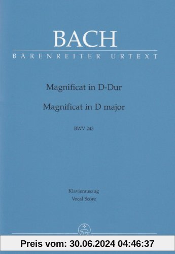 Magnificat D-Dur BWV 243