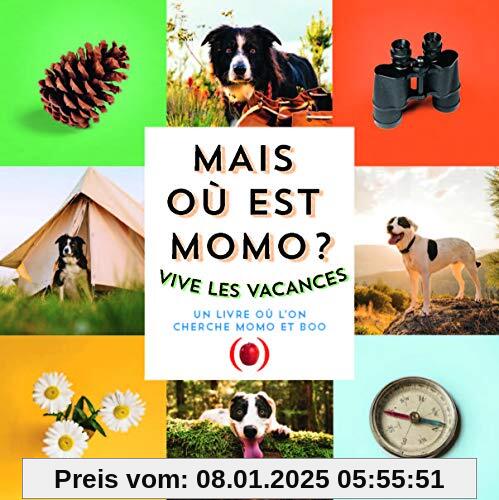 Mais où est Momo ? Vive les vacances !: Un livre où l'on cherche Momo et Boo