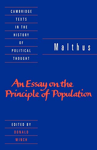 Malthus: 'An Essay on the Principle of Population' (Cambridge Texts in the History of Political Thought) von Cambridge University Press