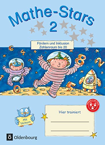 Mathe-Stars - Fördern und Inklusion - 2. Schuljahr: Zahlenraum bis 20 - Übungsheft von Oldenbourg Schulbuchverl.