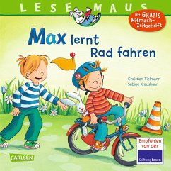 Max lernt Rad fahren / Lesemaus Bd.20 von Carlsen