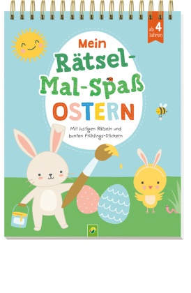 Mein Rätsel-Mal-Spaß Ostern | Für Kinder ab 4 Jahren