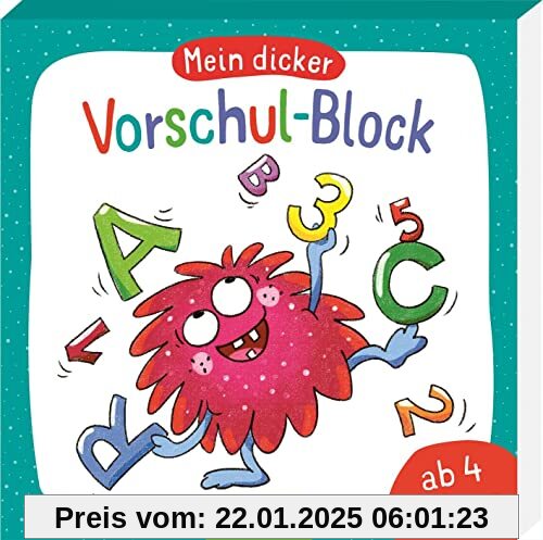 Mein dicker Vorschul-Block: Ab 5 Jahren