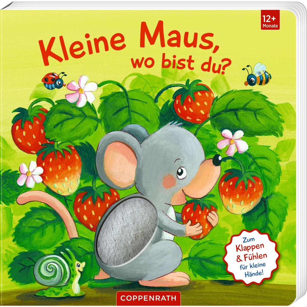 Mein erstes Guckloch-Fühlbuch: Kleine Maus, wo bist du? von Coppenrath