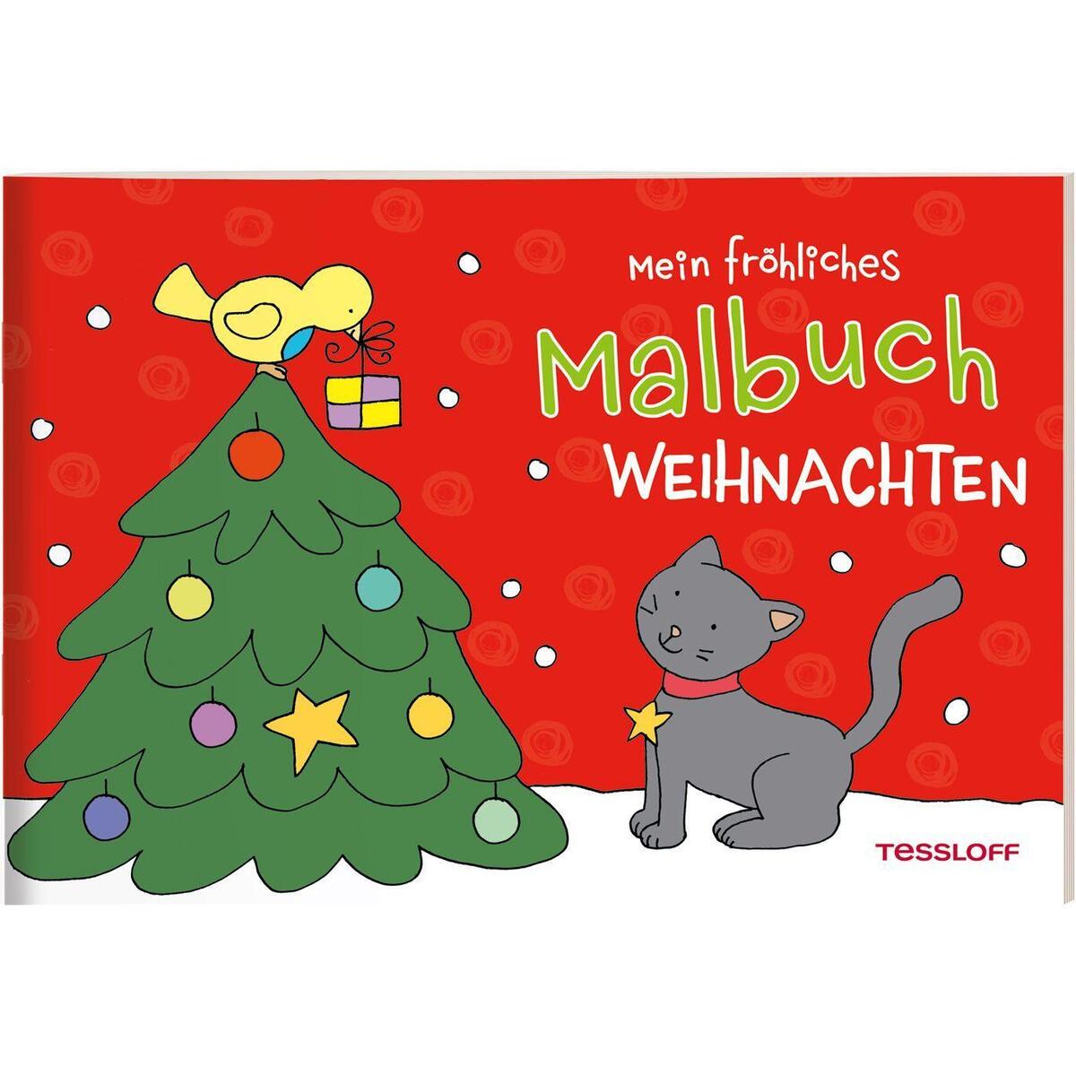 Mein fröhliches Malbuch. Weihnachten von Tessloff Verlag