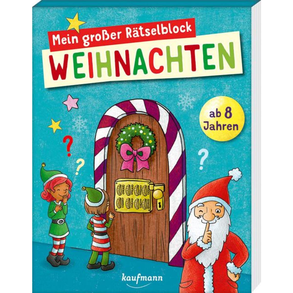 Mein großer Rätselblock Weihnachten von Kaufmann Ernst Vlg GmbH