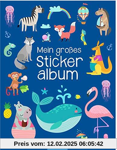 Mein großes Stickeralbum - Tiere