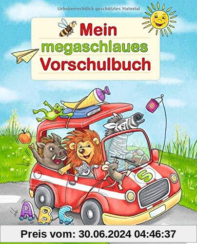 Mein megaschlaues Vorschulbuch (Übungen für Kindergarten und Vorschule / Übungsmaterial)