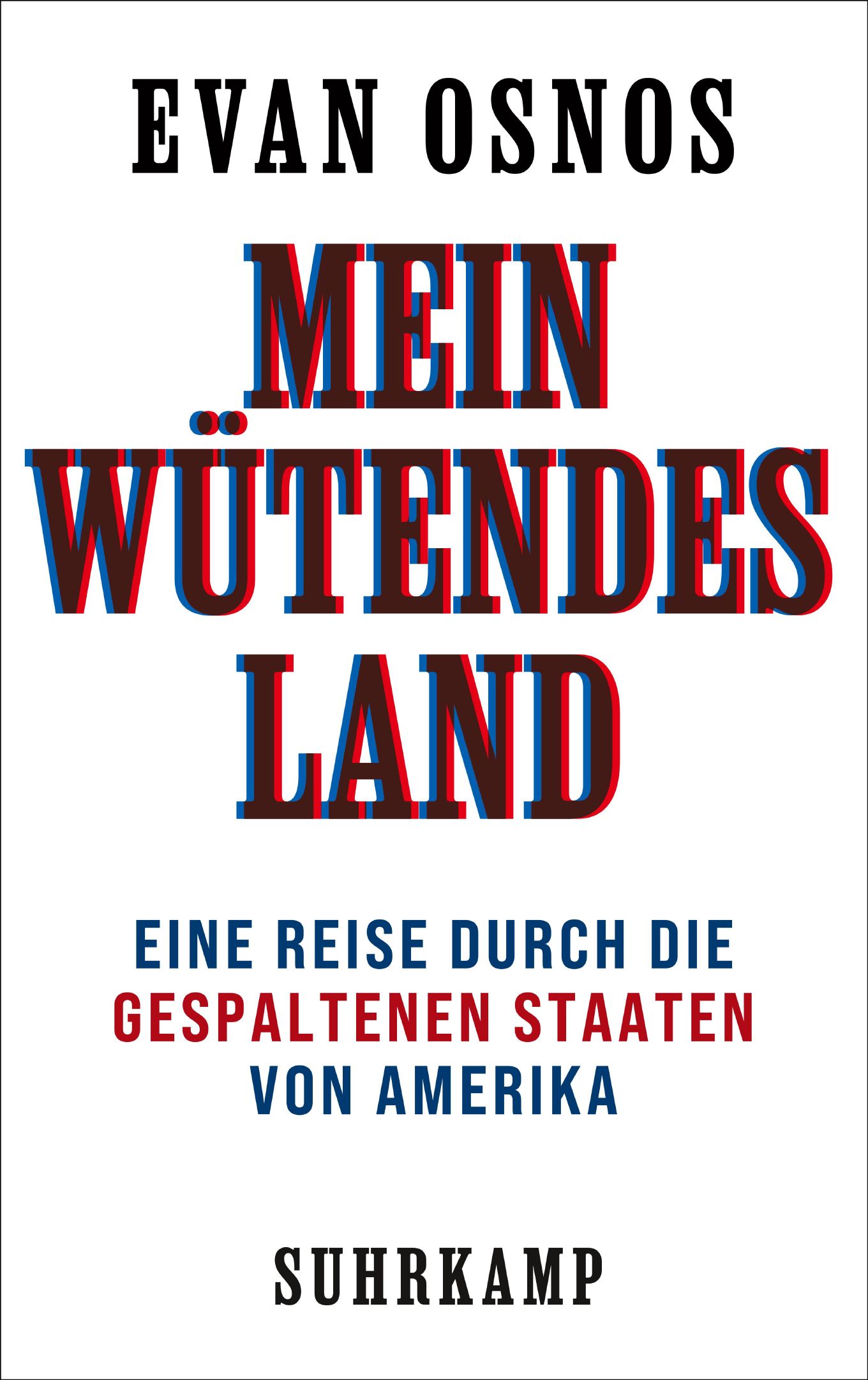 Mein wütendes Land von Suhrkamp Verlag