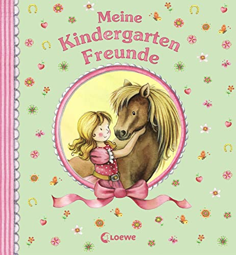 Meine Kindergarten-Freunde (Ponys): Erinnerungsbuch, Freundealbum für Kinder ab 3 Jahre (Eintragbücher)