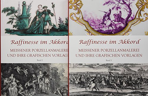 Raffinesse im Akkord. Meissner Porzellanmalerei und ihre grafischen Vorlagen. Band 1 und 2 von Imhof Verlag